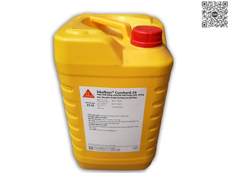 SIKAFLOOR CUREHARD 24 | Phụ Gia Mài Bóng Tăng Cứng Bê Tông