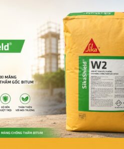 SikaShield W2 | Vữa kết dính gốc xi măng cho màng chống thấm gốc bitum