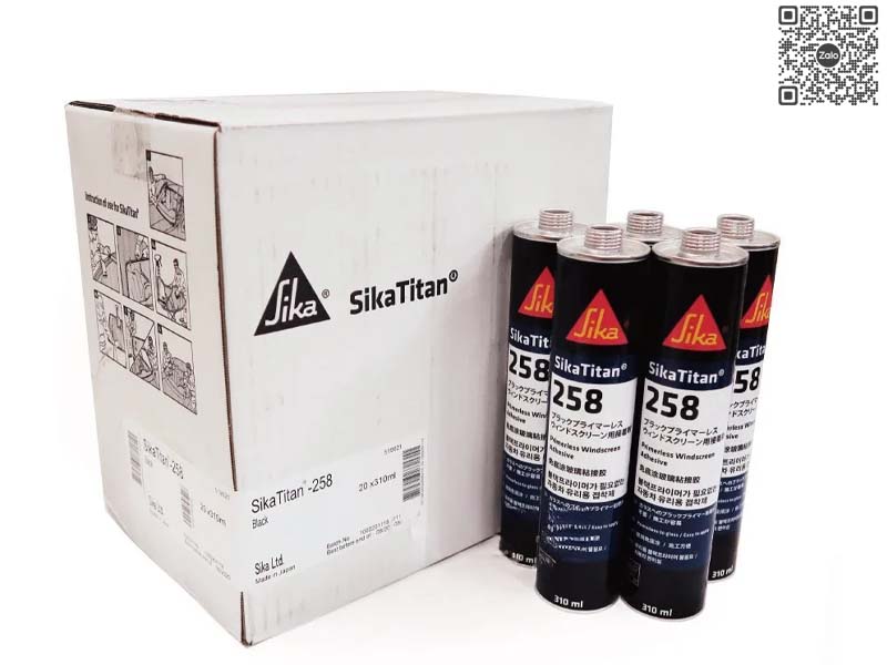 SIKATITAN 258 | Keo Dán Kính Ô Tô Cao Cấp Gốc Polyurethane