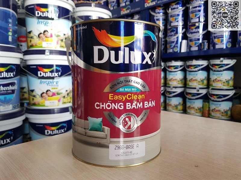 SƠN DULUX CHỐNG BÁM BẨN Z966 | Sơn Phủ Gốc Nước Nội Thất