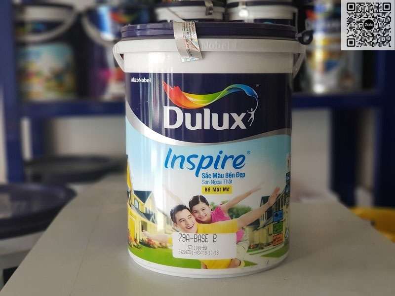 DULUX INSPIRE NGOẠI THẤT | Sơn Phủ Gốc Nước Ngoại Thất