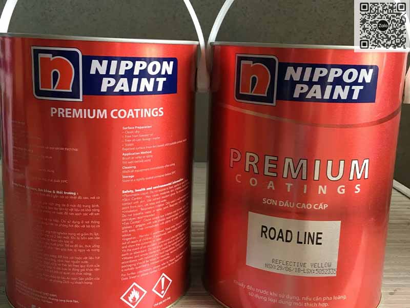 SƠN VẠCH KẺ ĐƯỜNG NIPPON | Sơn Phản Quang