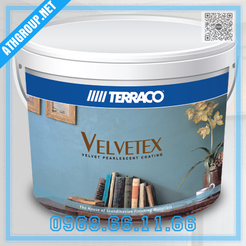 TERRACO VELVET-TEX | Lớp Phủ Hiệu ứNg Ánh Ngọc Trai