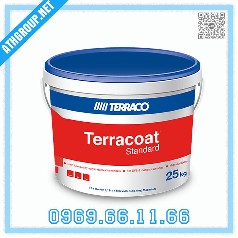 TERRACOAT STANDARD | Lớp Phủ Acrylic Trộn Sẵn