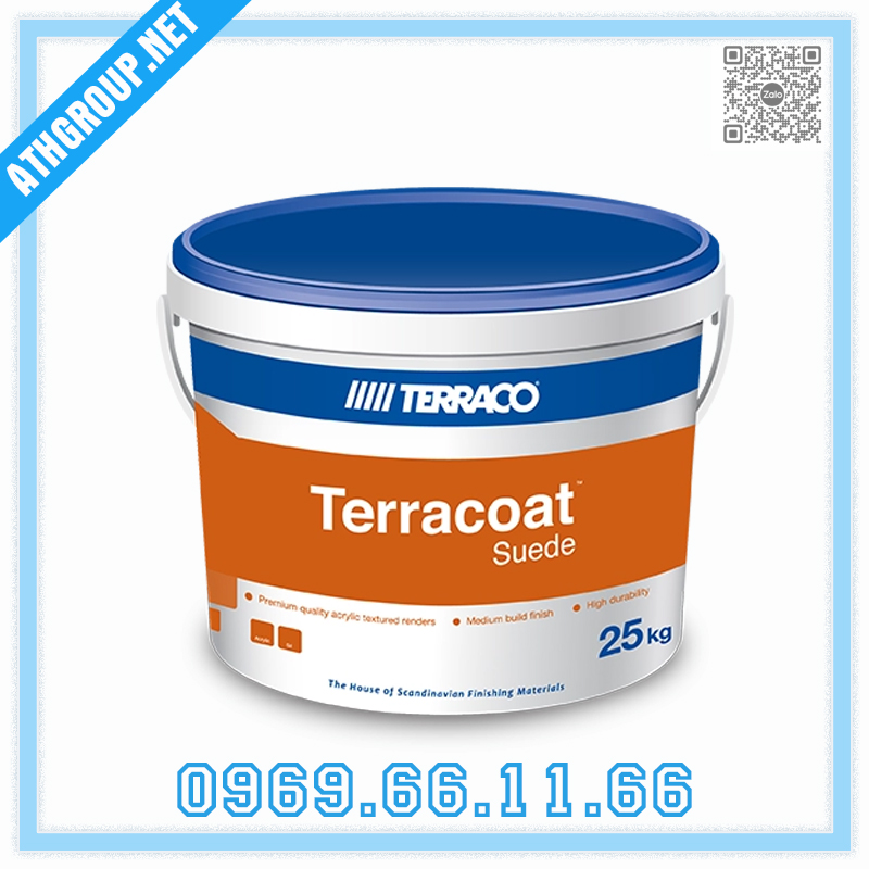 TERRACOAT SUEDE | Lớp Phủ Acrylic Trộn Sẵn
