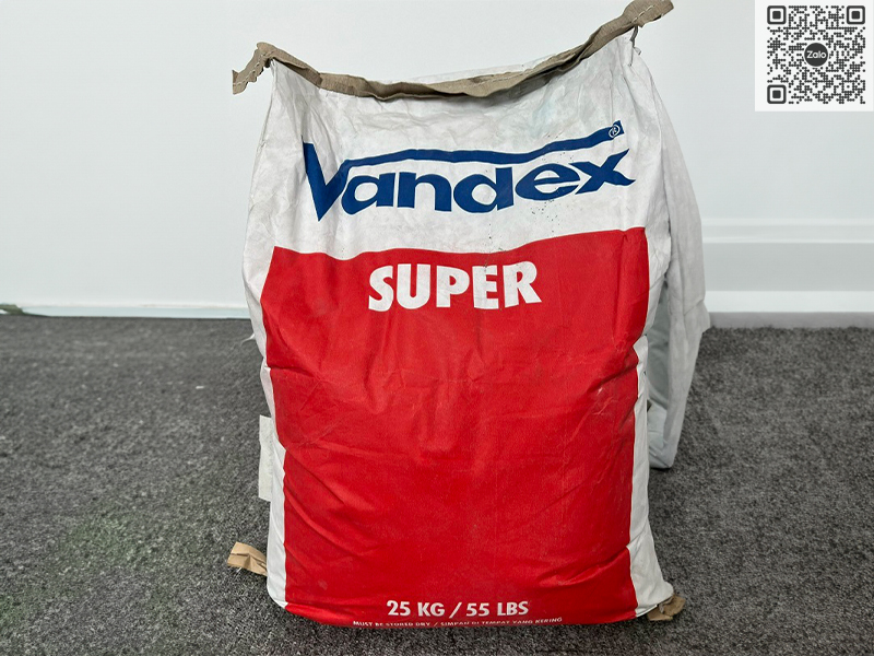 VANDEX SUPER | Vữa Chống Thấm Thẩm Thấu