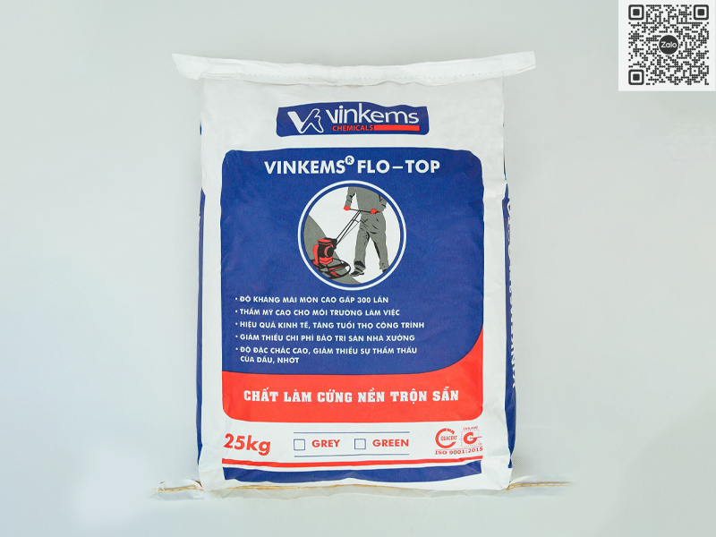 VINKEMS FLO TOP | Chất Làm Cứng Nền Trộn Sẵn