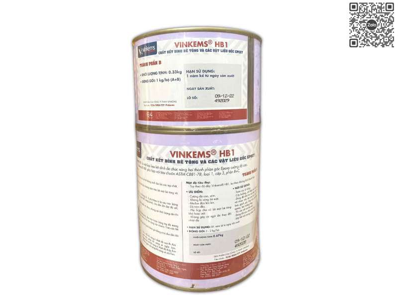 VINKEMS HB1 | Keo Epoxy Bộ 1Kg