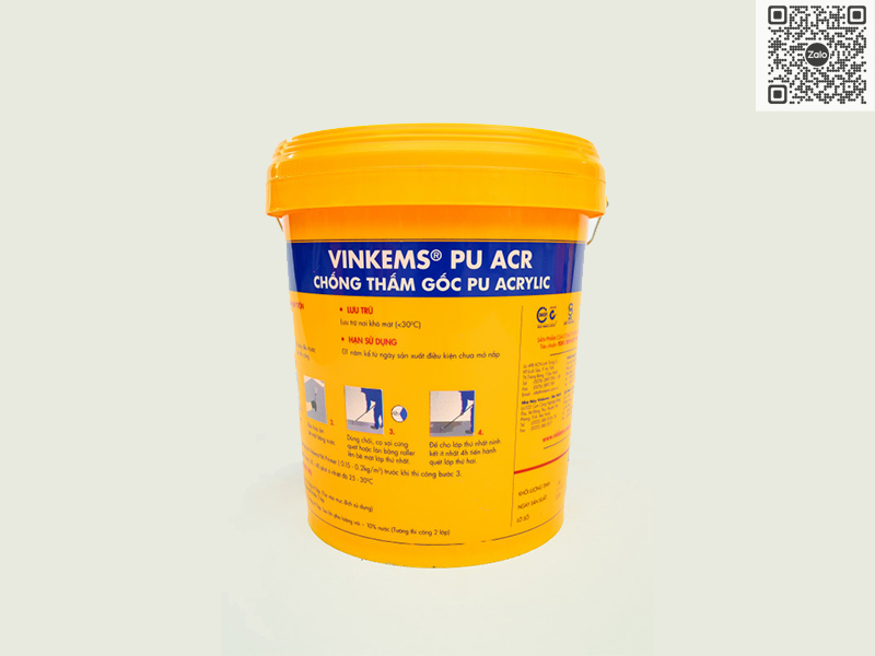 Alternative view of VINKEMS PU ACR | Chống thấm gốc PU - Acrylic