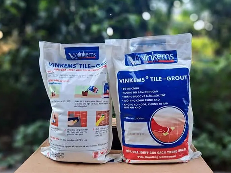 VINKEMS TILE GROUT | Vữa Chà Joint Cho Gạch Trong Ngoài