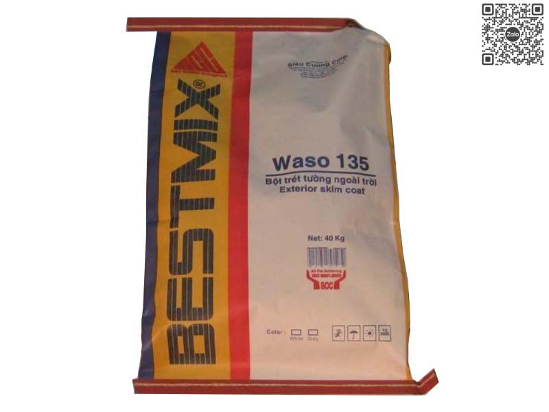 WASO 135EP | Bột Trét Tường Bestmix